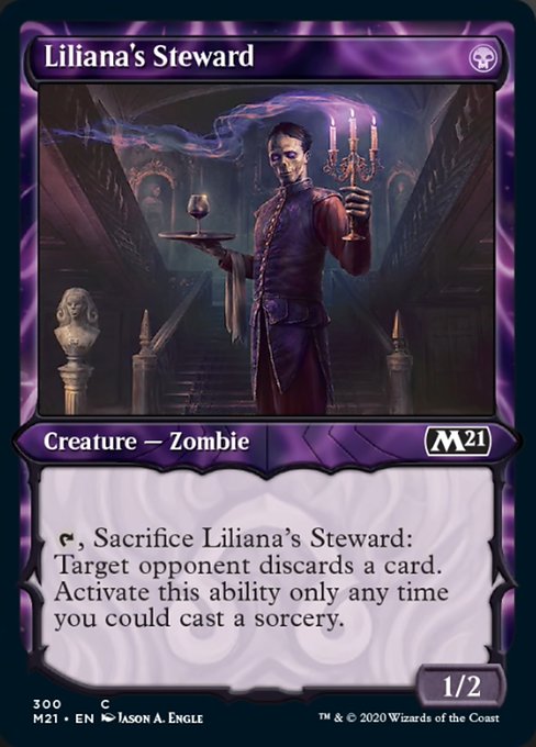 Liliana's Steward (Showcase) [Core Set 2021] | Enigma On Main