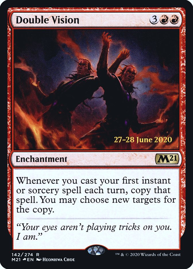 Double Vision  [Core Set 2021 Prerelease Promos] | Enigma On Main