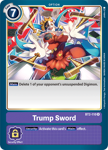 Trump Sword [BT2-110] [Release Special Booster Ver.1.0] | Enigma On Main