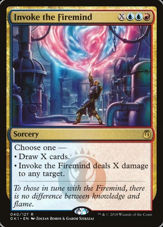 Invoke the Firemind [GRN Guild Kit] | Enigma On Main