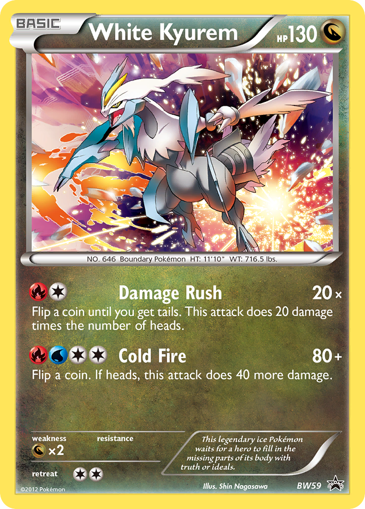 White Kyurem (BW59) [Black & White: Black Star Promos] | Enigma On Main