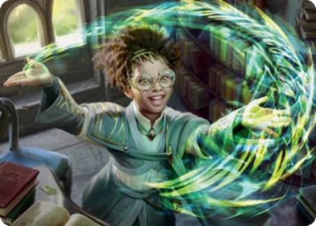 Eureka Moment Art Card [Strixhaven: School of Mages Art Series] | Enigma On Main