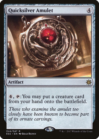 Quicksilver Amulet [Explorers of Ixalan] | Enigma On Main