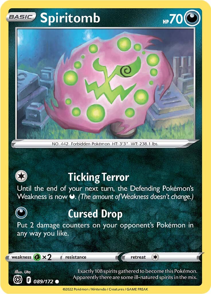 Spiritomb (089/172) [Sword & Shield: Brilliant Stars] | Enigma On Main