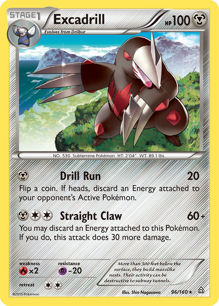 Excadrill (96/160) [XY: Primal Clash] | Enigma On Main