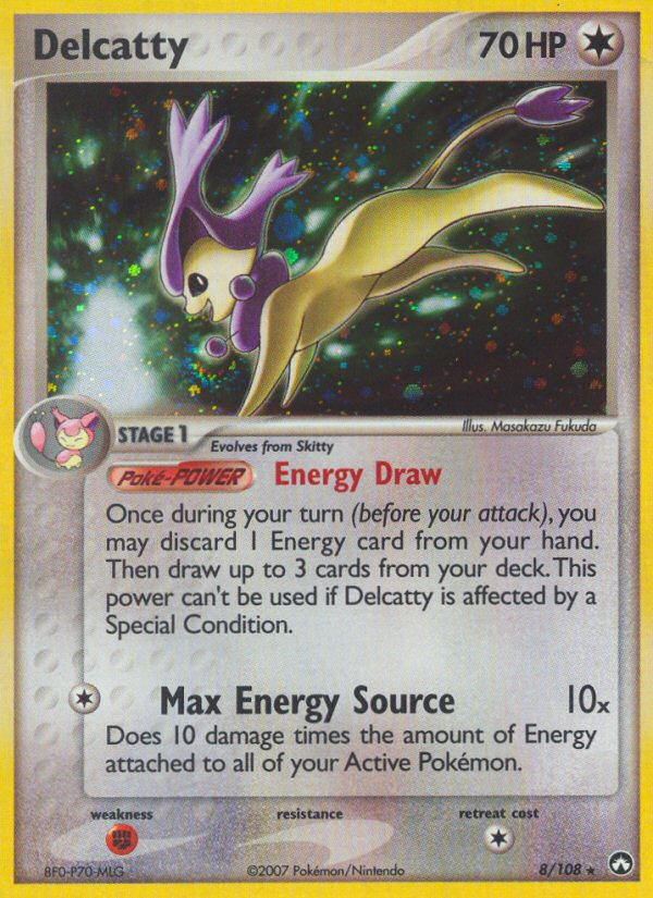 Delcatty (8/108) [EX: Power Keepers] | Enigma On Main