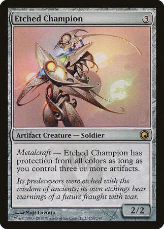 Etched Champion [Scars of Mirrodin] | Enigma On Main