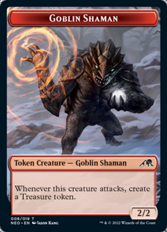 Goblin Shaman Token [Kamigawa: Neon Dynasty Tokens] | Enigma On Main