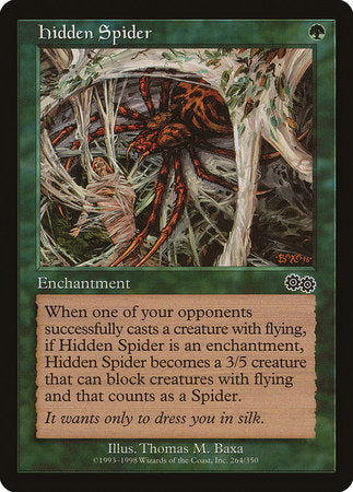 Hidden Spider [Urza's Saga] | Enigma On Main