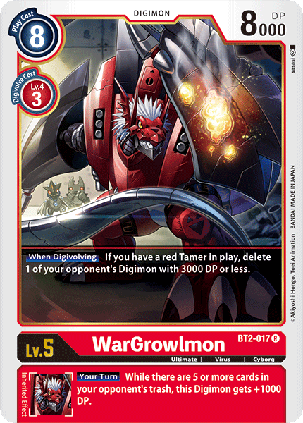 WarGrowlmon [BT2-017] [Release Special Booster Ver.1.0] | Enigma On Main