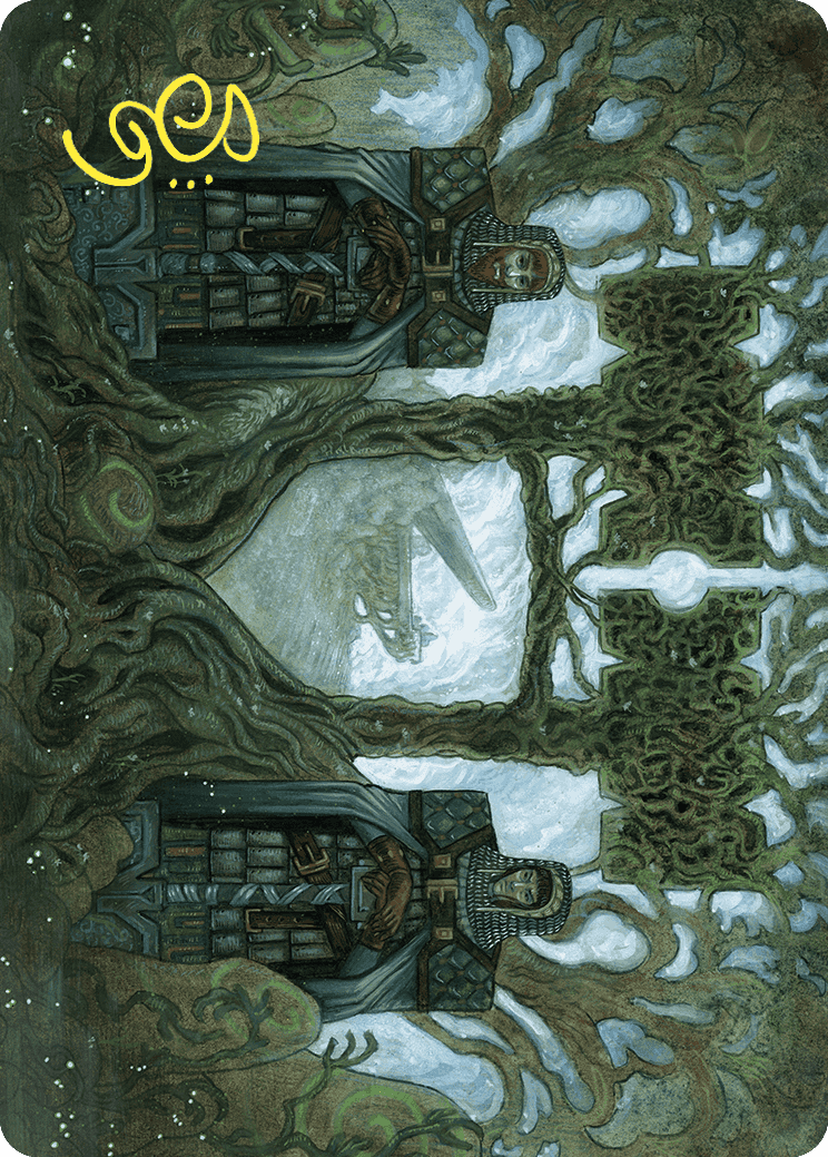 Court of Garenbrig Art Card (Gold-Stamped Signature) [Wilds of Eldraine Art Series] | Enigma On Main