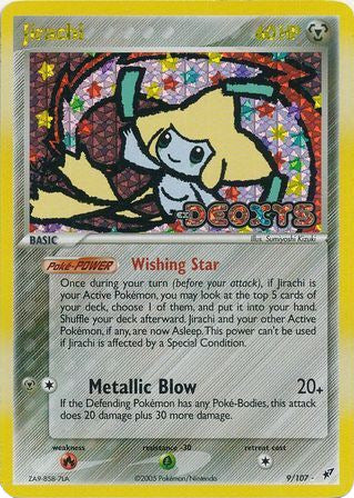 Jirachi (9/107) (Stamped) [EX: Deoxys] | Enigma On Main