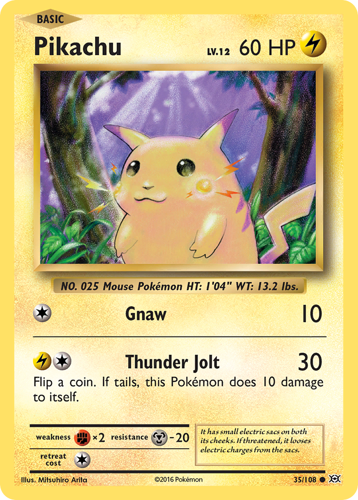 Pikachu (35/108) [XY: Evolutions] | Enigma On Main