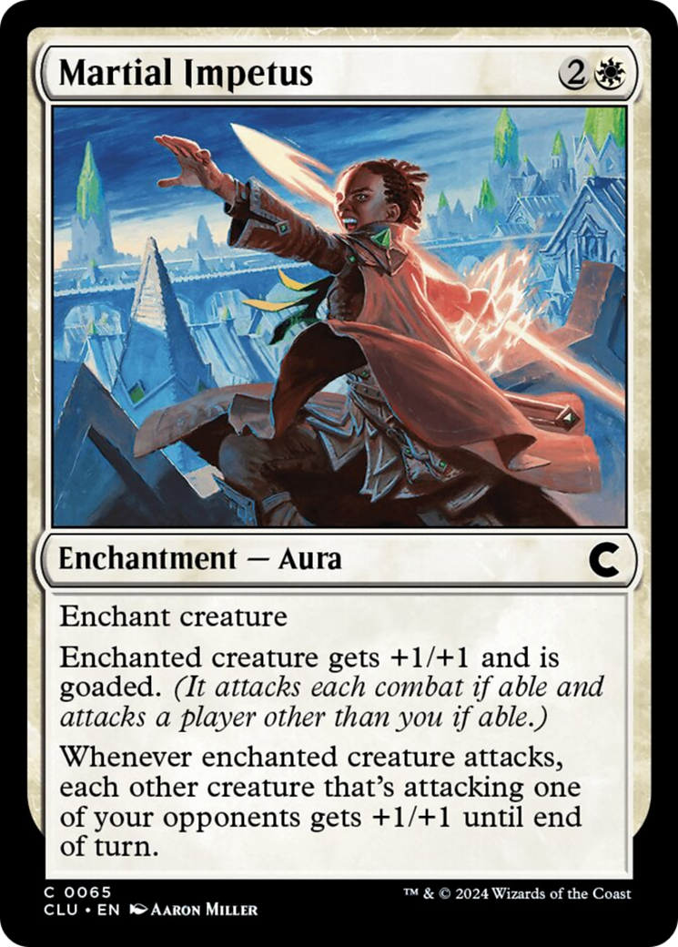 Martial Impetus [Ravnica: Clue Edition] | Enigma On Main