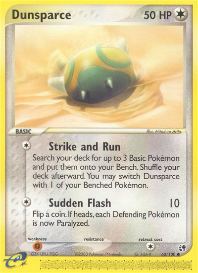 Dunsparce (60/100) [EX: Sandstorm] | Enigma On Main