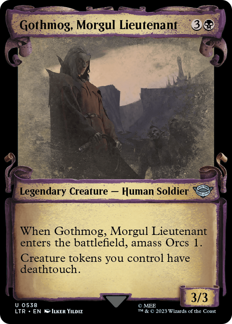 Gothmog, Morgul Lieutenant [The Lord of the Rings: Tales of Middle-Earth Showcase Scrolls] | Enigma On Main