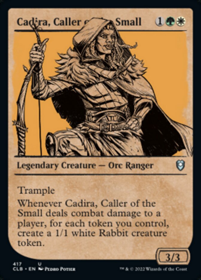 Cadira, Caller of the Small (Showcase) [Commander Legends: Battle for Baldur's Gate] | Enigma On Main