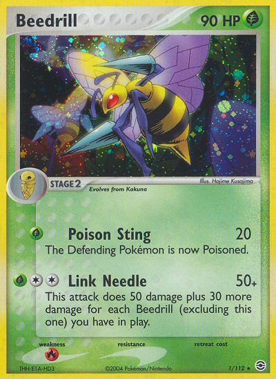 Beedrill (1/112) [EX: FireRed & LeafGreen] | Enigma On Main