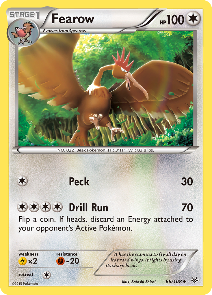 Fearow (66/108) [XY: Roaring Skies] | Enigma On Main