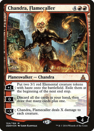 Chandra, Flamecaller [Oath of the Gatewatch Promos] | Enigma On Main