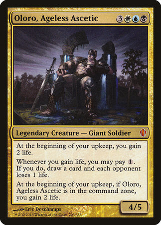 Oloro, Ageless Ascetic [Commander 2013] | Enigma On Main