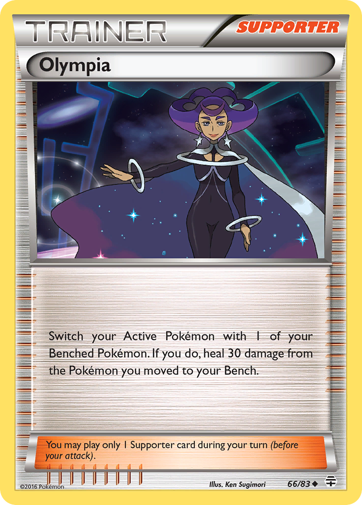 Olympia (66/83) [XY: Generations] | Enigma On Main