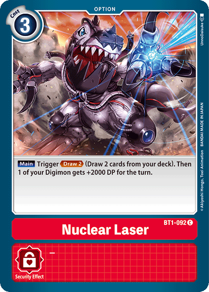 Nuclear Laser [BT1-092] [Release Special Booster Ver.1.0] | Enigma On Main