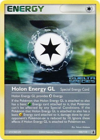 Holon Energy GL (105/113) (Stamped) [EX: Delta Species] | Enigma On Main