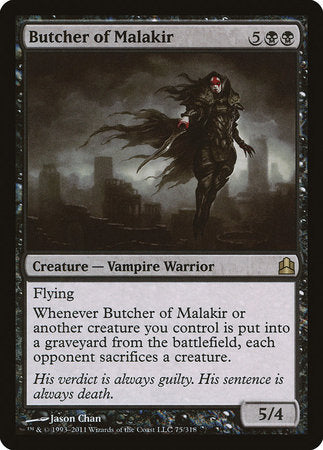 Butcher of Malakir [Commander 2011] | Enigma On Main