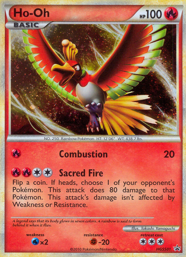 Ho-Oh (HGSS01) [HeartGold & SoulSilver: Black Star Promos] | Enigma On Main