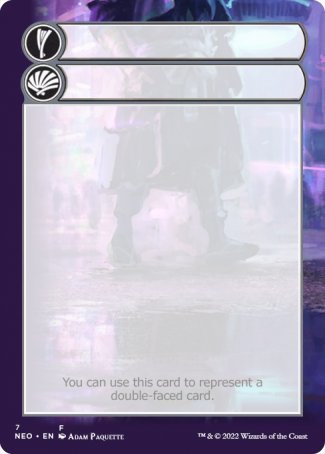 Helper Card (7/9) [Kamigawa: Neon Dynasty Tokens] | Enigma On Main