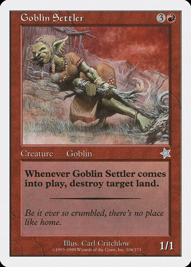 Goblin Settler [Starter 1999] | Enigma On Main