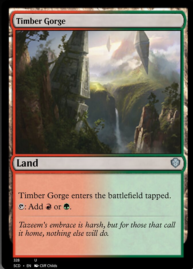 Timber Gorge [Starter Commander Decks] | Enigma On Main