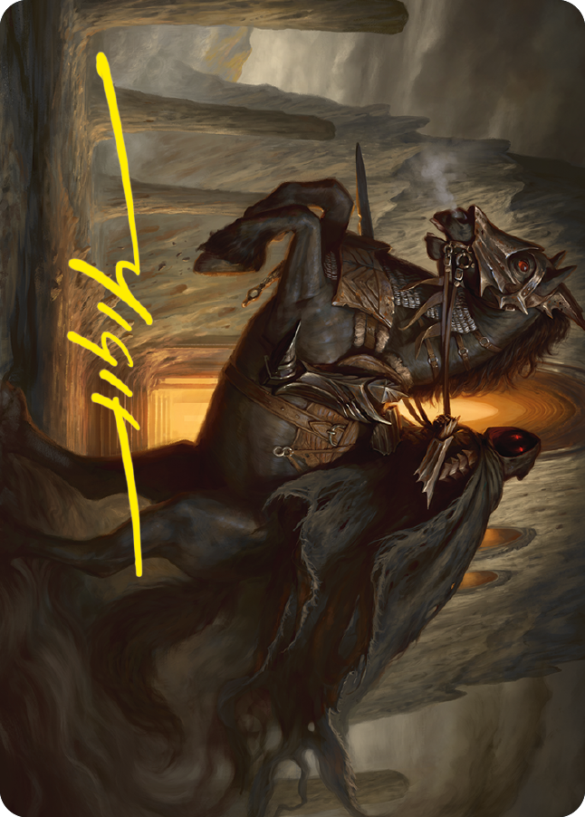 Nazgul Art Card (Gold-Stamped Signature) [The Lord of the Rings: Tales of Middle-earth Art Series] | Enigma On Main
