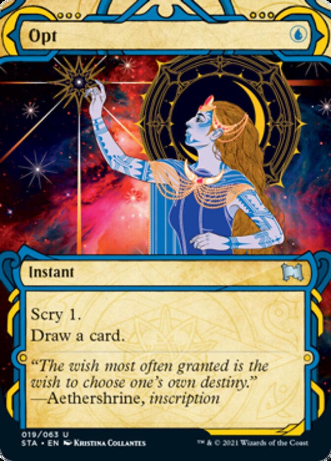 Opt (Etched Foil) [Strixhaven Mystical Archive] | Enigma On Main