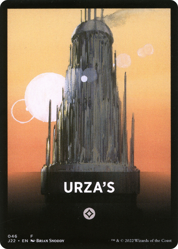 Urza's Theme Card [Jumpstart 2022 Front Cards] | Enigma On Main