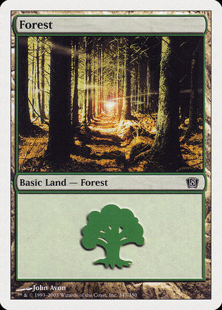 Forest (347) [Eighth Edition] | Enigma On Main