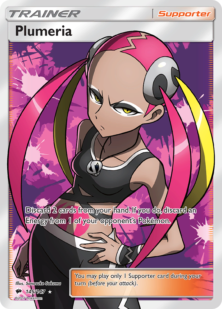 Plumeria (145/147) [Sun & Moon: Burning Shadows] | Enigma On Main