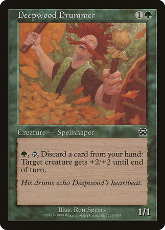 Deepwood Drummer [Mercadian Masques] | Enigma On Main