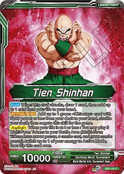 Tien Shinhan // Tien Shinhan, Mysterious Technique (EB1-024) [Battle Evolution Booster] | Enigma On Main