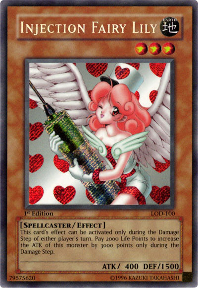 Injection Fairy Lily [LOD-100] Secret Rare | Enigma On Main