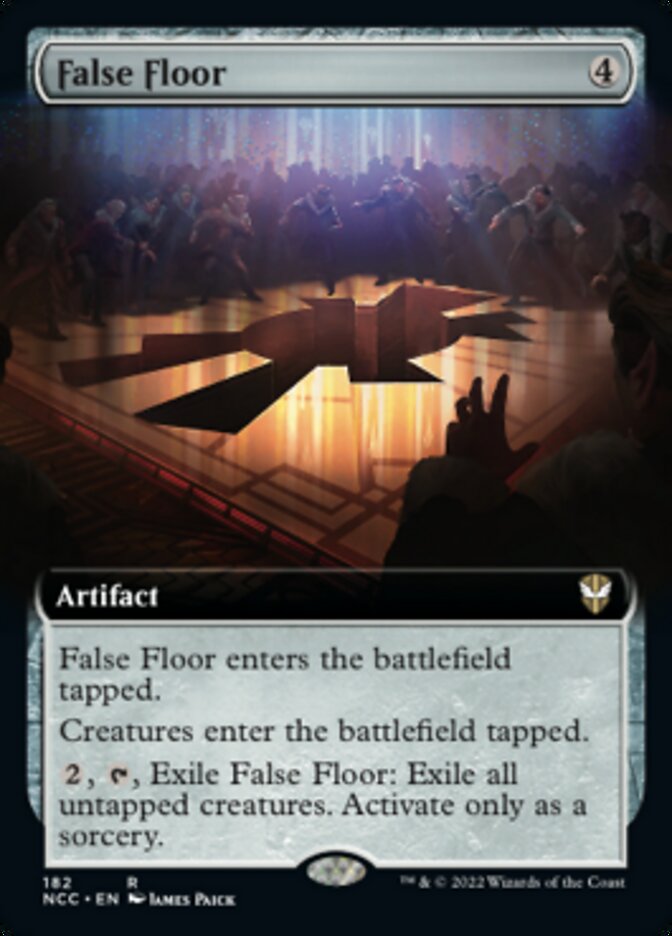 False Floor (Extended Art) [Streets of New Capenna Commander] | Enigma On Main