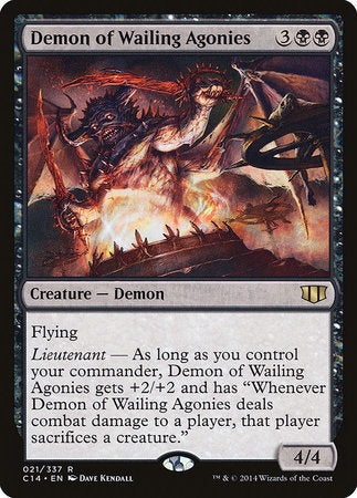 Demon of Wailing Agonies [Commander 2014] | Enigma On Main