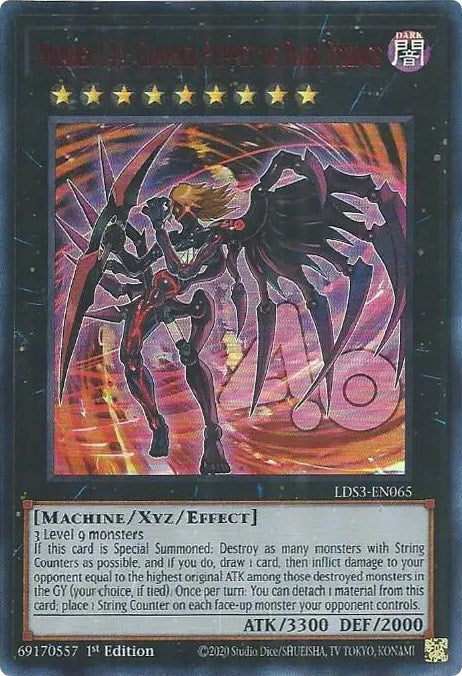 Number C40: Gimmick Puppet of Dark Strings (Red) [LDS3-EN065] Ultra Rare | Enigma On Main