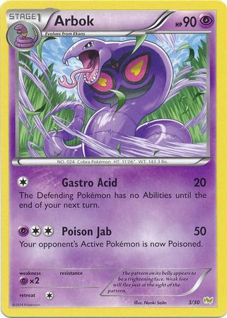 Arbok (3/30) [XY: Trainer Kit - Noivern] | Enigma On Main