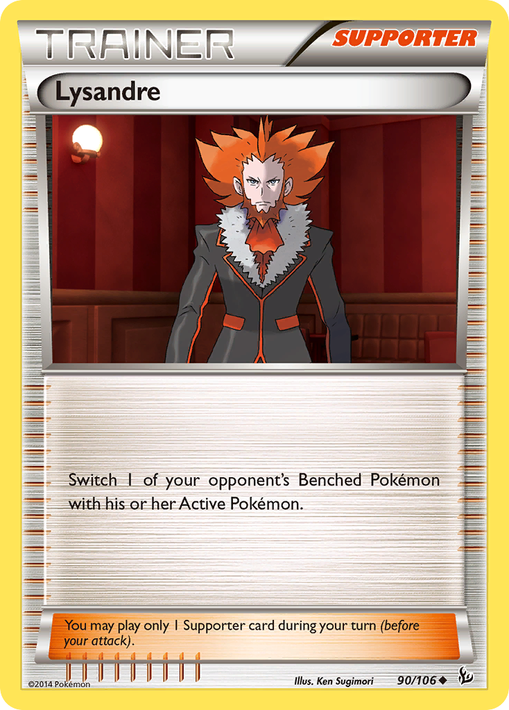 Lysandre (90/106) [XY: Flashfire] | Enigma On Main