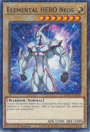 Elemental HERO Neos (Duel Terminal) [HAC1-EN004] Parallel Rare | Enigma On Main