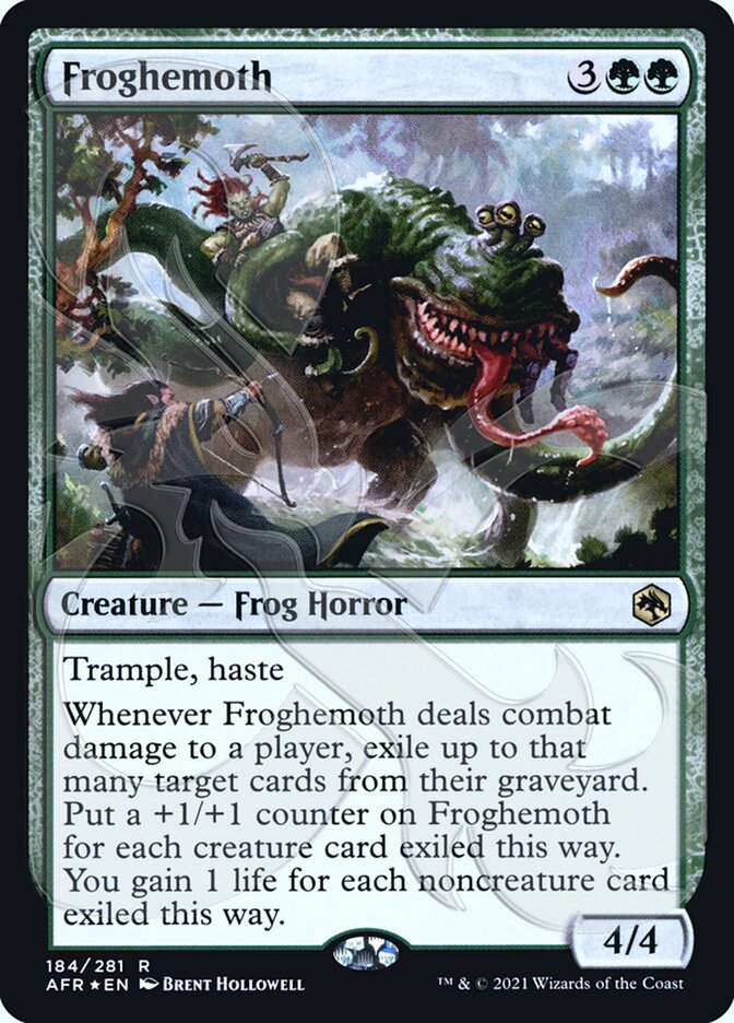 Froghemoth (Ampersand Promo) [Dungeons & Dragons: Adventures in the Forgotten Realms Promos] | Enigma On Main