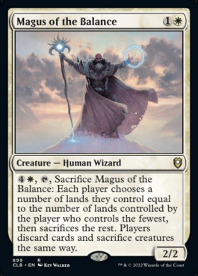 Magus of the Balance [Commander Legends: Battle for Baldur's Gate] | Enigma On Main