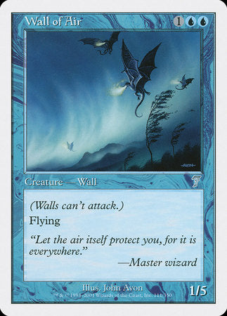 Wall of Air [Seventh Edition] | Enigma On Main